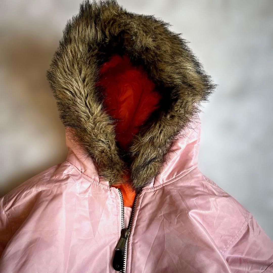 DELF U.S.A archive ピンクN-2B flight jacket