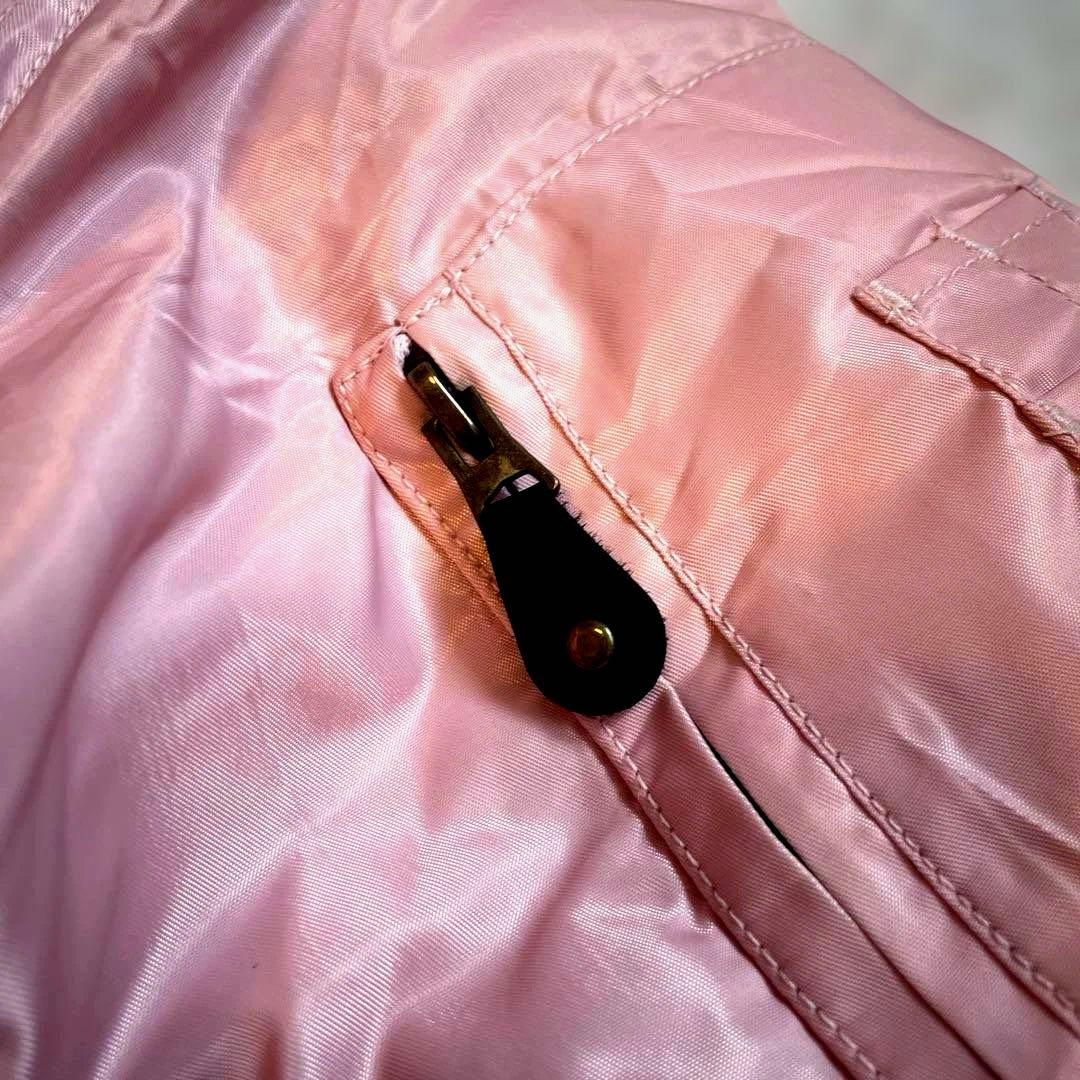 DELF U.S.A archive ピンクN-2B flight jacket