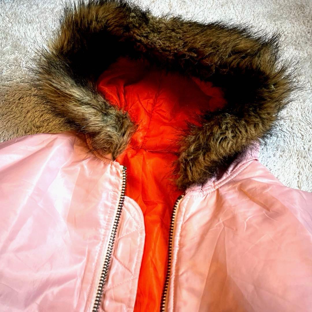 DELF U.S.A archive ピンクN-2B flight jacket