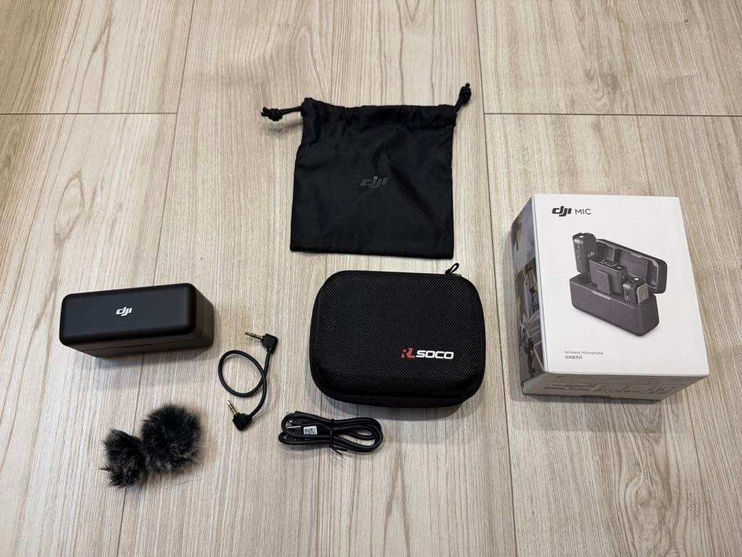 DJI Mic ワイヤレスマイクケース付き