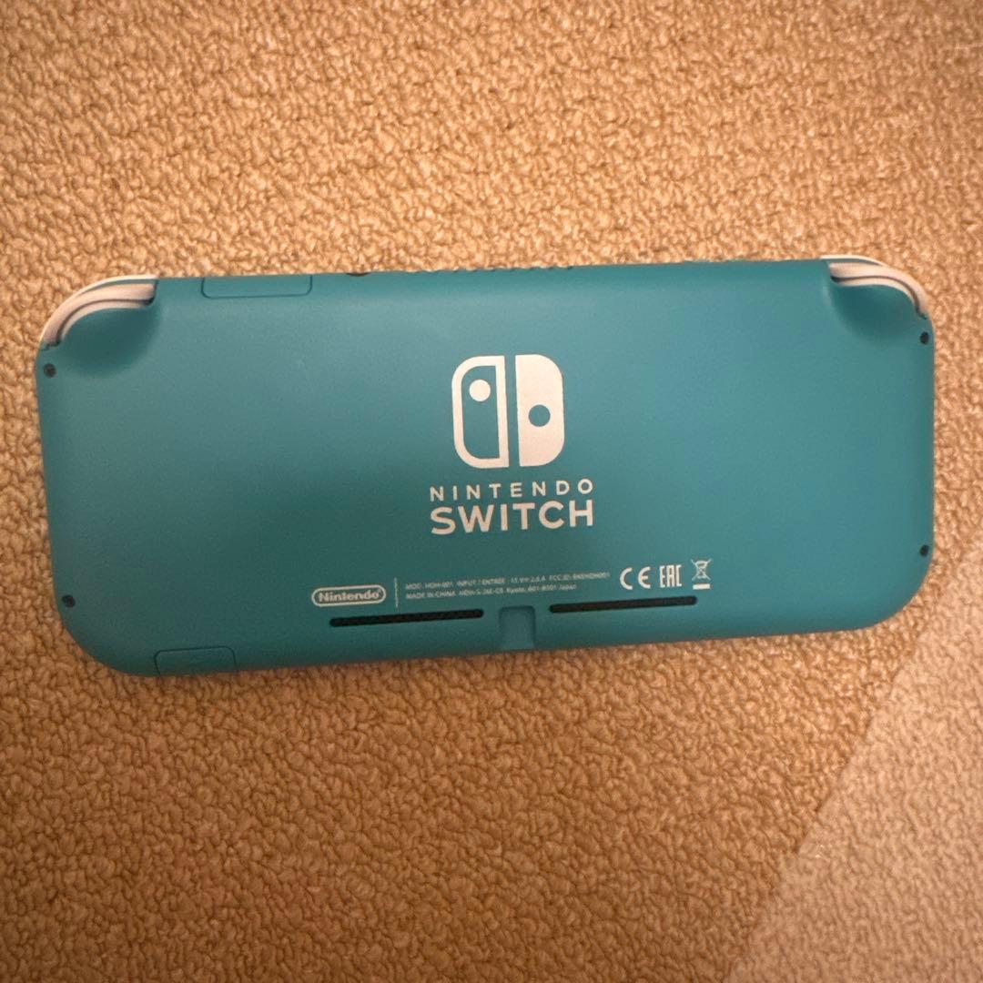 ニンテンドースイッチライト　ターコイズ　箱無し