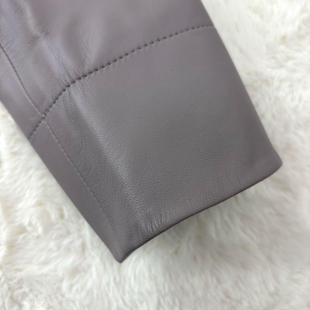 新品タグ付き Reflect リフレクト グレー ノーカラージャケット Mサイズ