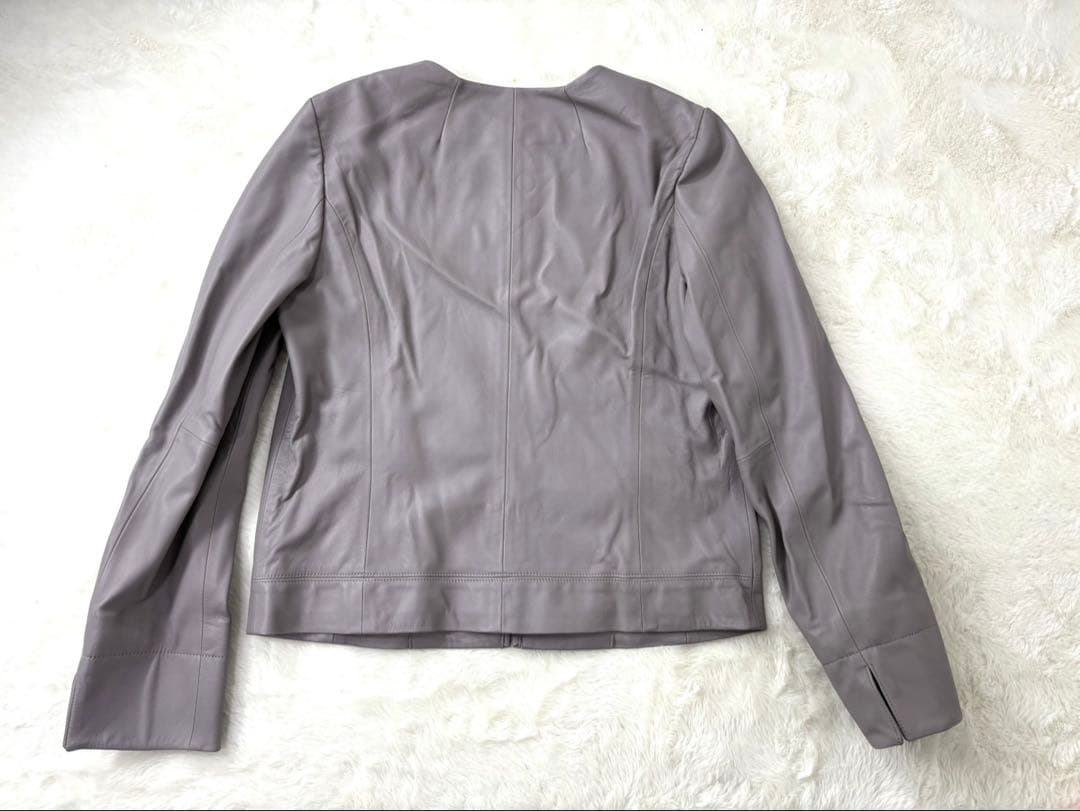 新品タグ付き Reflect リフレクト グレー ノーカラージャケット Mサイズ