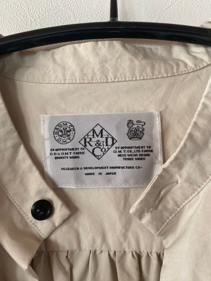 R & D.M.Co- オールドマンズテーラー　チュニックシャツ