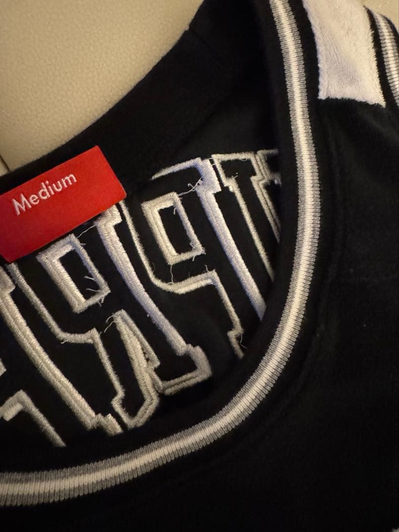 【超希少】supreme タンクトップ ゲームシャツ サイズM 黒 21年SS