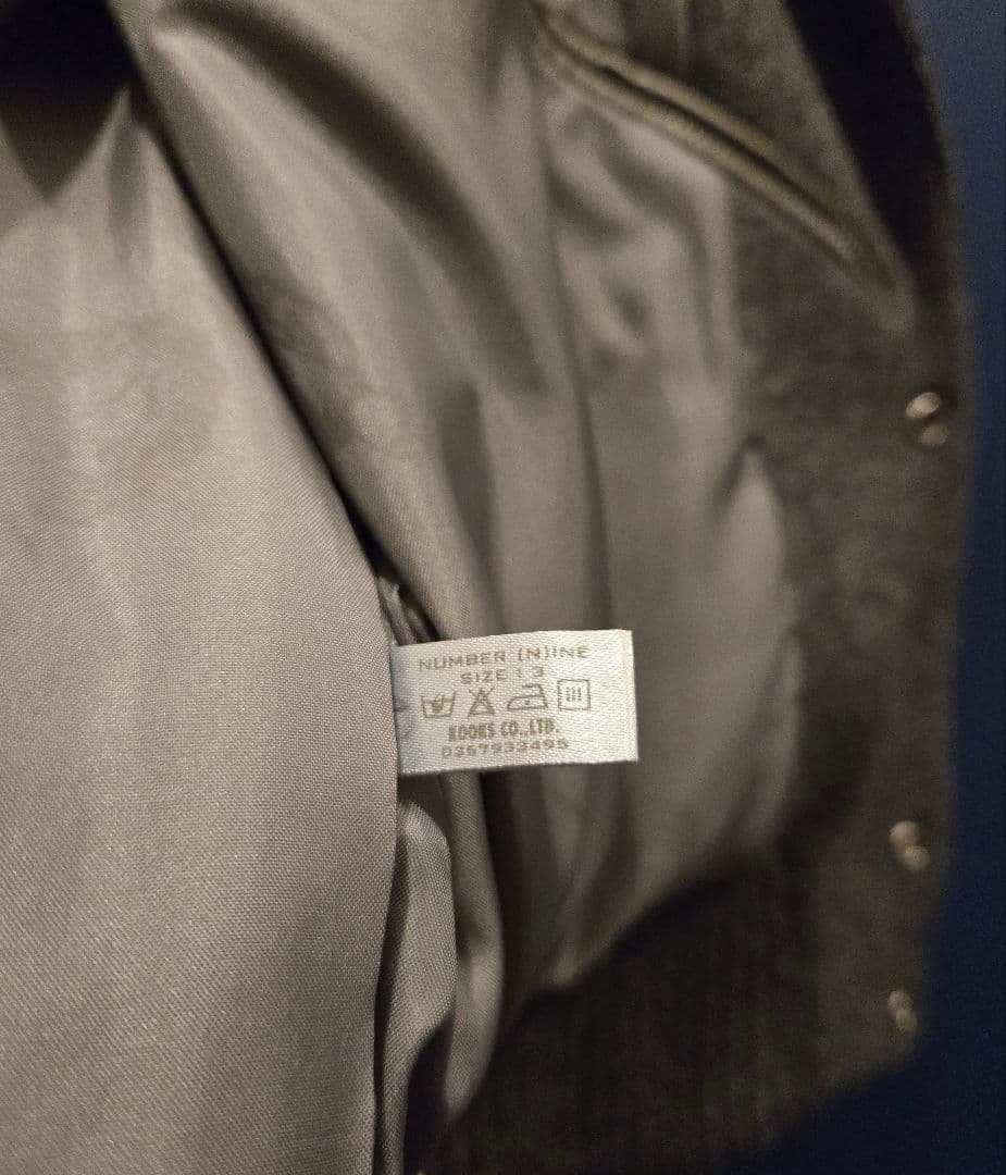 ナンバーナイン⭐REDISUN期ダイナライブスタジャン灰3⭐ジャケットソロイスト