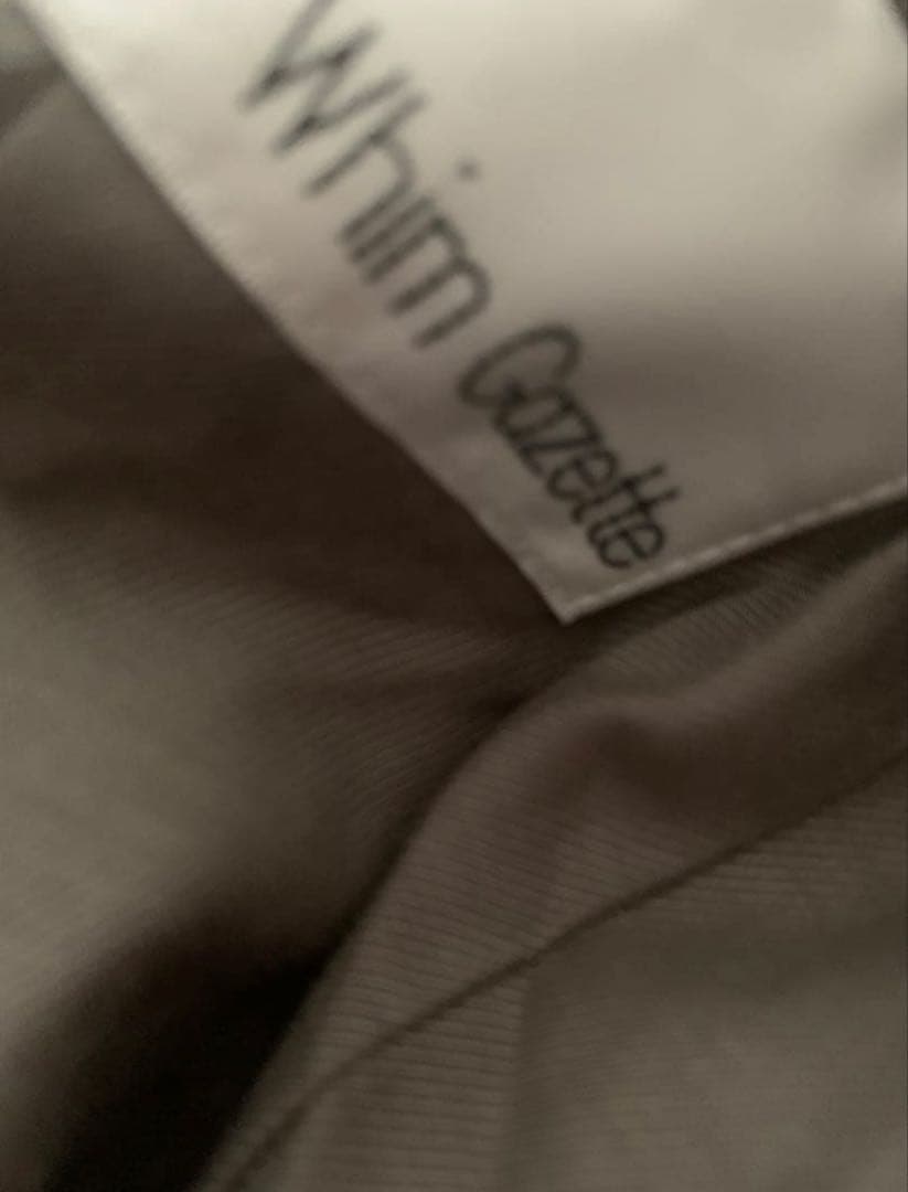 whim gazette ダブルブレストオーバーサイズロングコートウィムガゼット