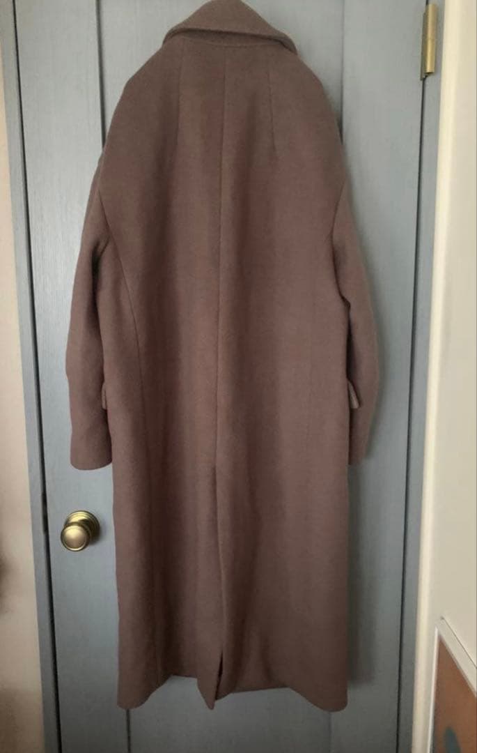 whim gazette ダブルブレストオーバーサイズロングコートウィムガゼット