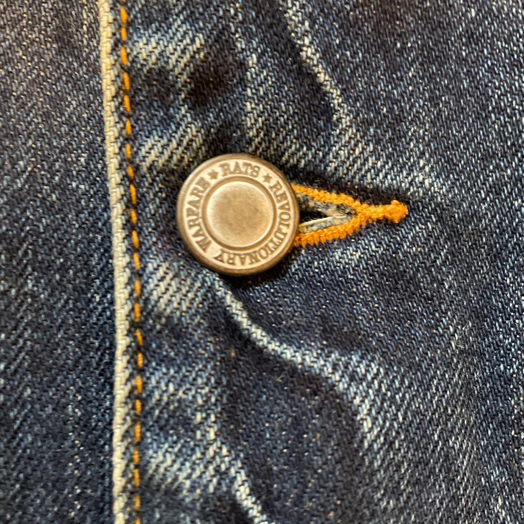 RATS デニムブランケットカバーオール ユーズド Mサイズ