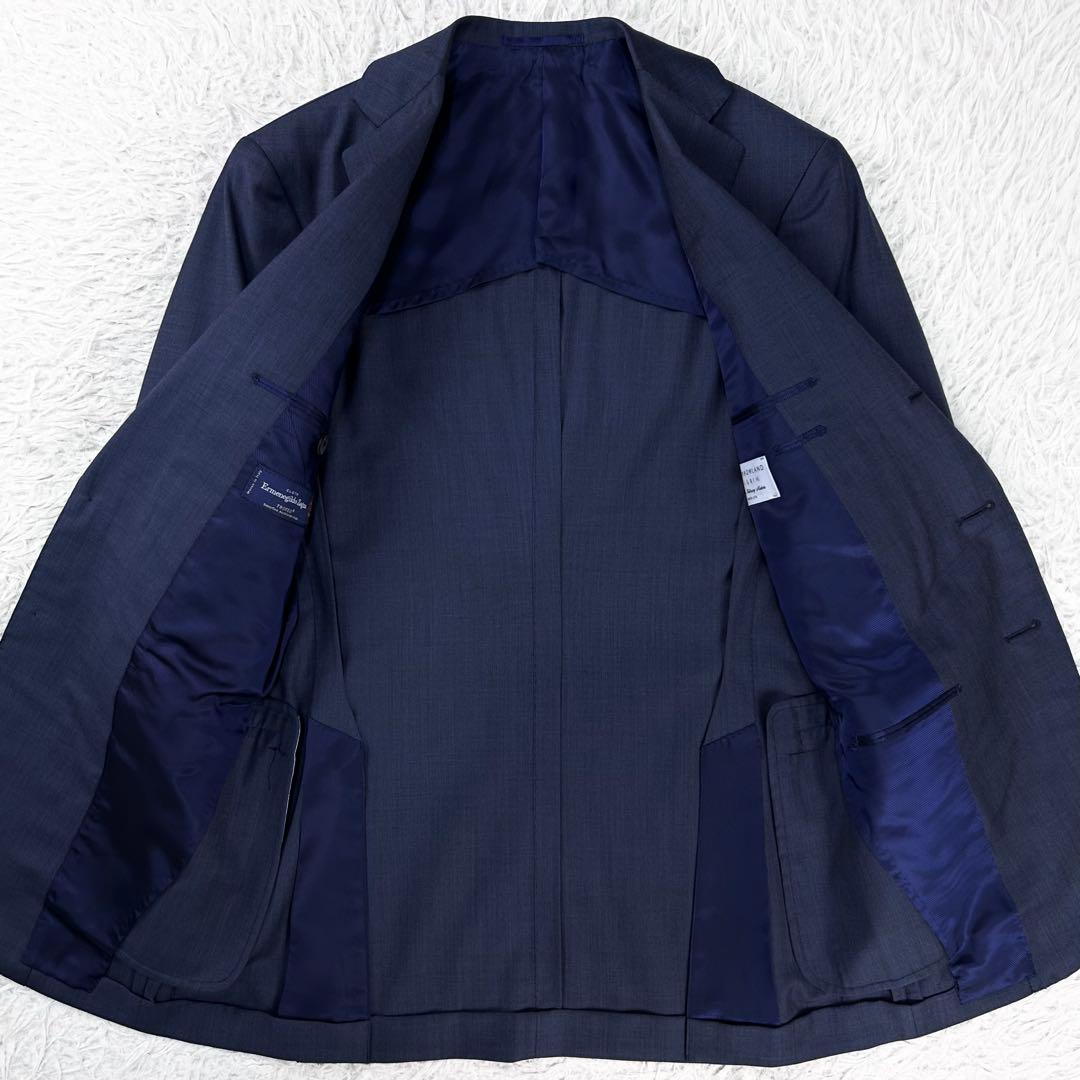 未使用級 ゼニア TROFEO くすみ紺 トゥモローランド ピルグリム スーツ