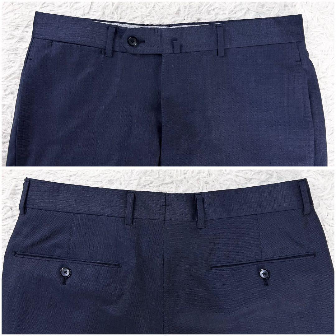 未使用級 ゼニア TROFEO くすみ紺 トゥモローランド ピルグリム スーツ