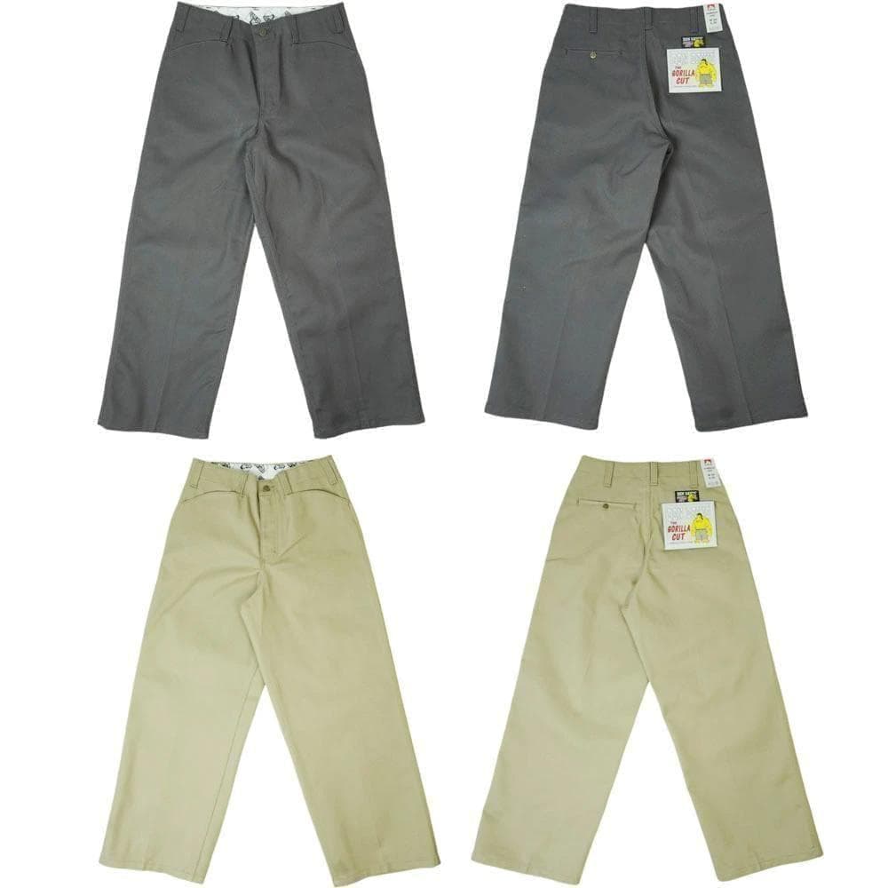 新品グレー灰色W30ベンデイビスbendavisゴリラカットワークパンツフリスコ