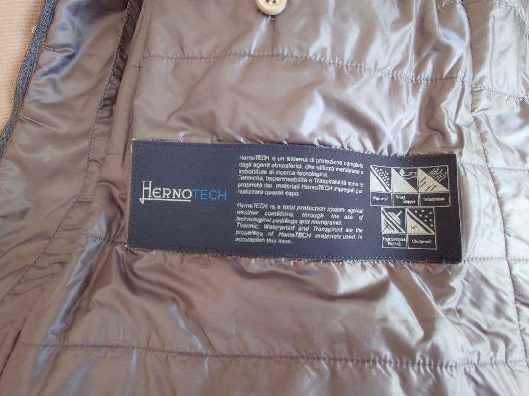 【Hernoヘルノ】チェスターコート　46(Mサイズ)