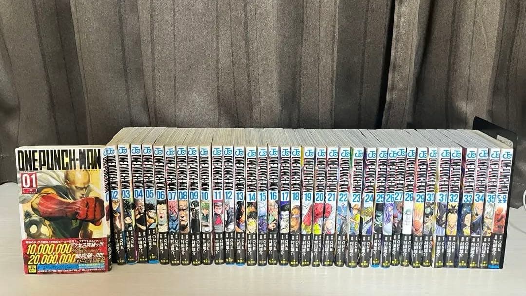 ワンパンマン　1〜35巻　全巻初版帯付き　＋@