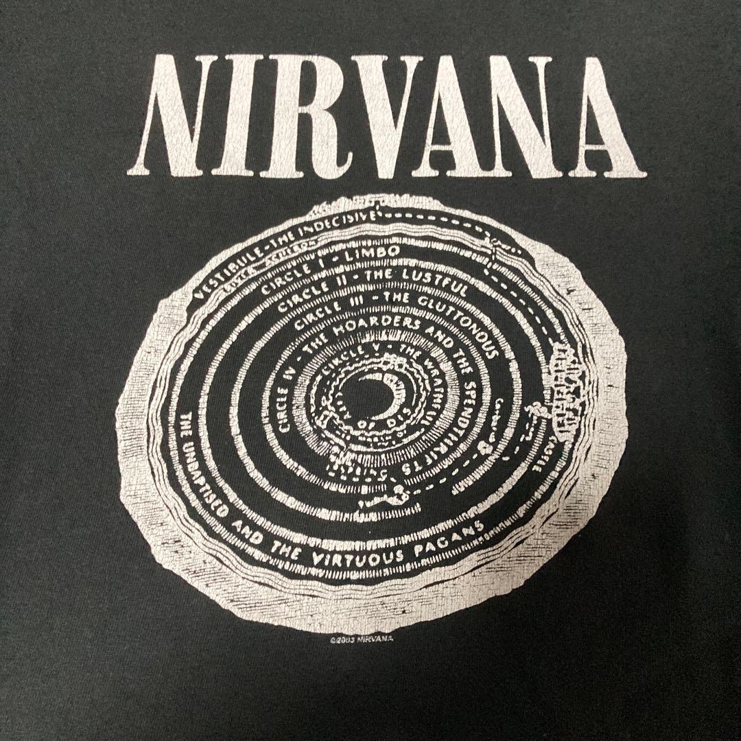 NIRVANA Tシャツ Y2K Vintage Vestibule M&O