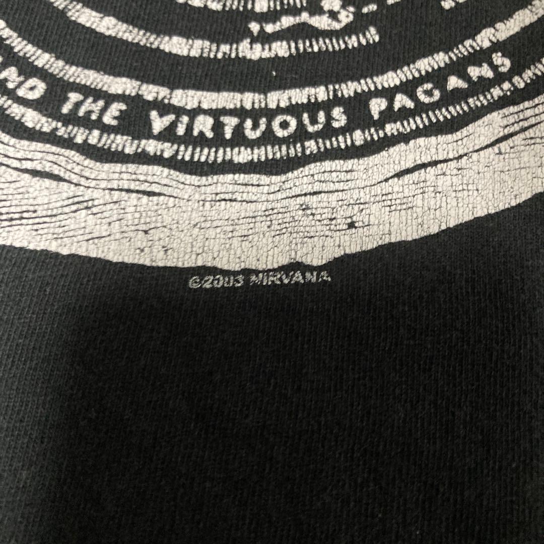 NIRVANA Tシャツ Y2K Vintage Vestibule M&O