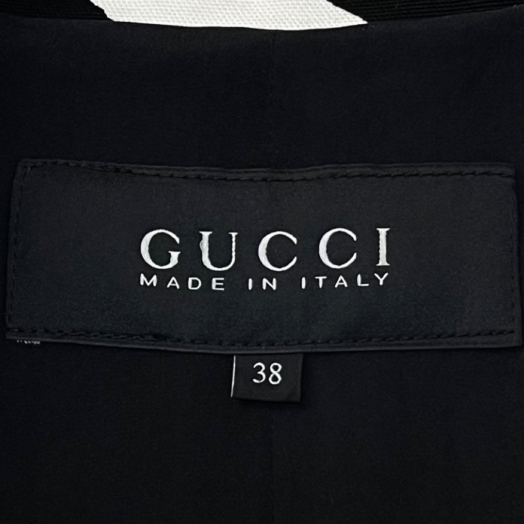 未使用級 14AW GUCCI ゼブラ トレンチコート フリーダ期 60s 38