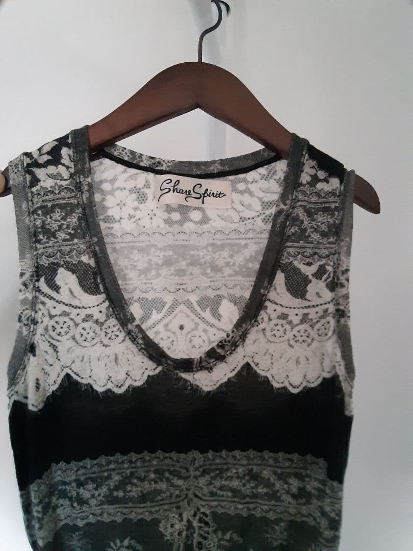 SHARE SPIRIT シェアスピリットタンクトップノースリーブカットソー