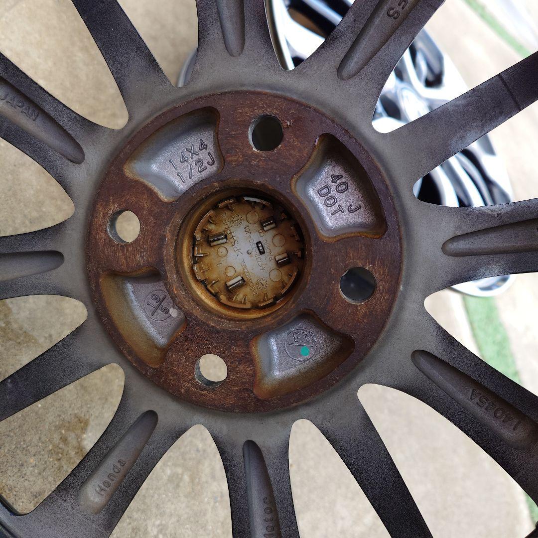 N-BOX エヌボックスカスタム JF3 JF4 前期 純正 アルミホイール4本