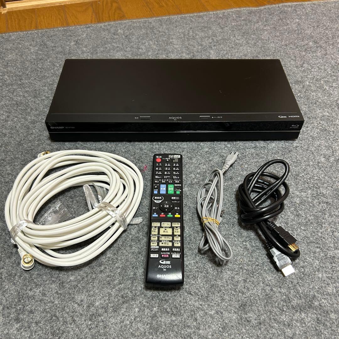 SHARP BD-NT1000ブルーレイディスクレコーダー 2017年製