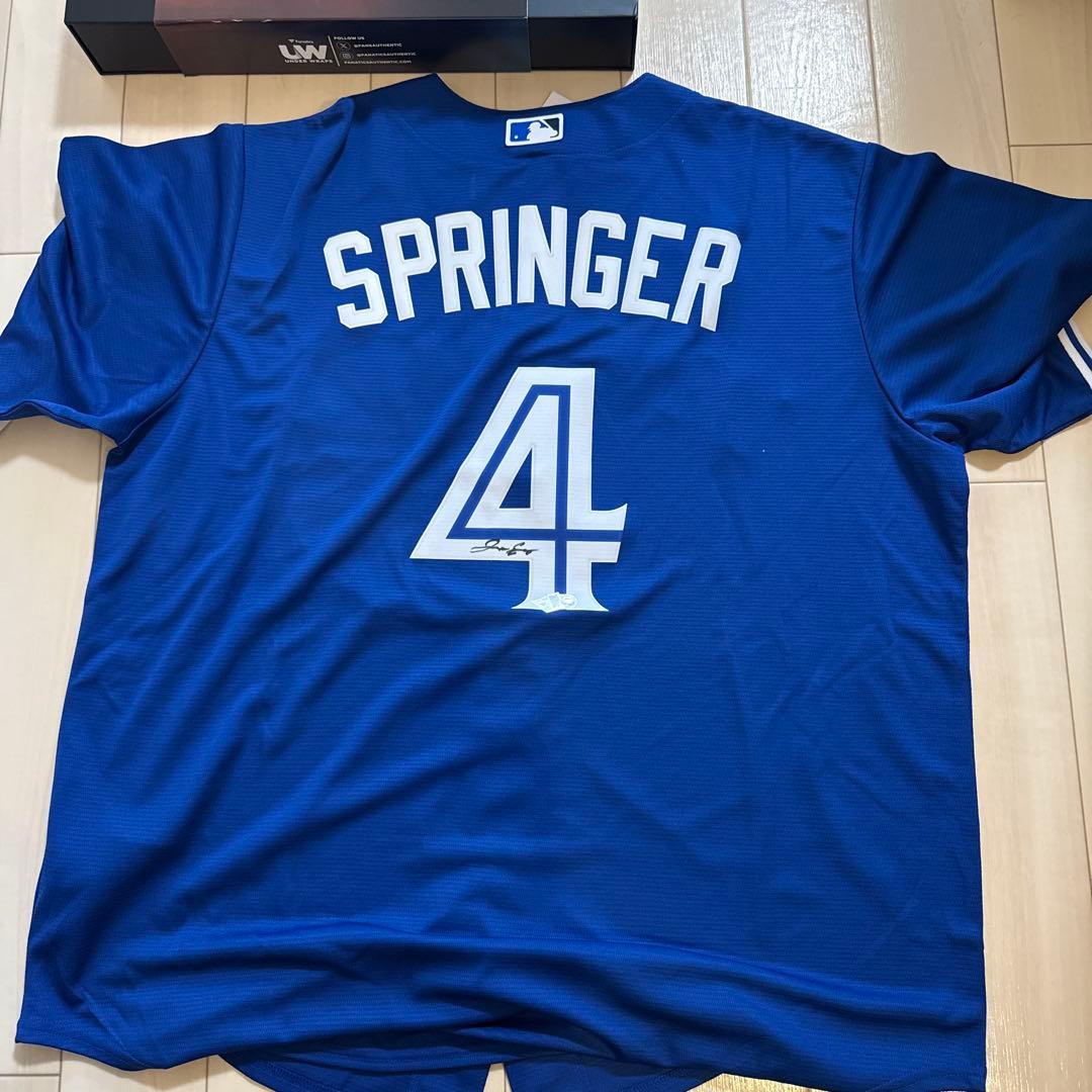 サイン入りユニフォーム　e Springer