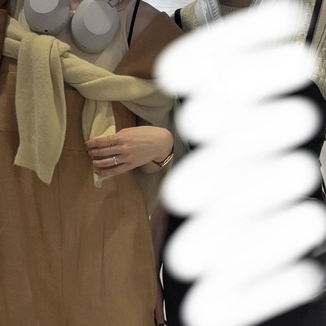 サロペット・オーバーオール・オールインワン Eaphi front belt high waist salopette