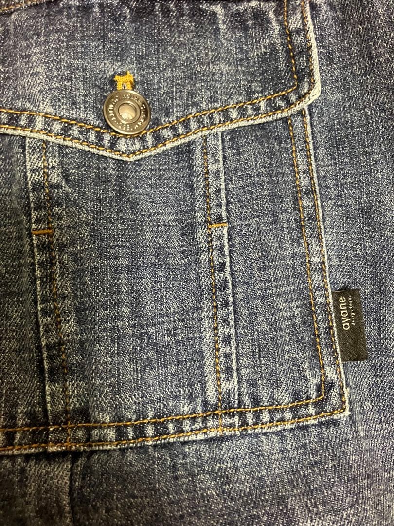 【ちょん】ayaneリネン混デニムジャケット