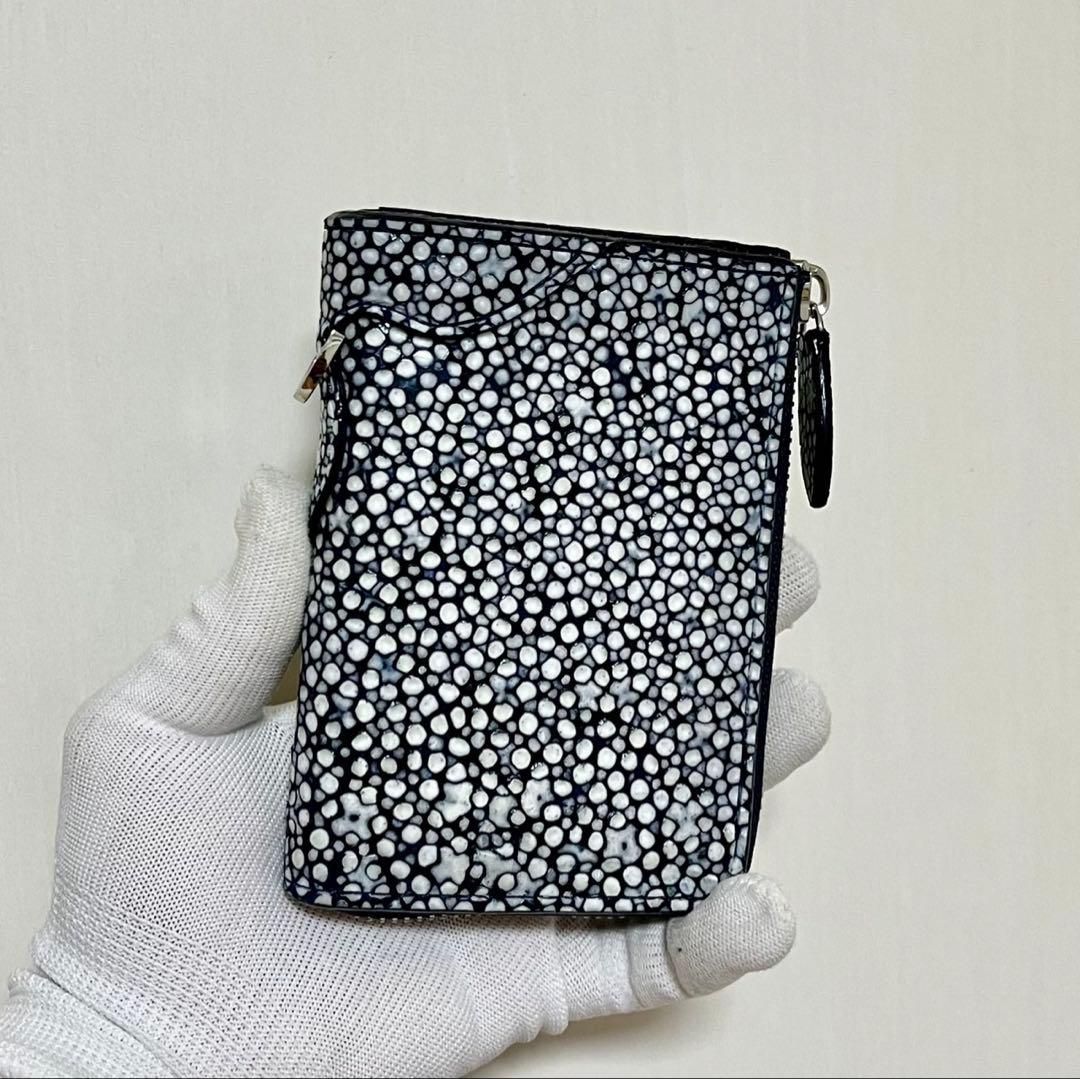 ドラおやじ【新品・未使用】スタースティングレイ　コンパクトハーフウォレット