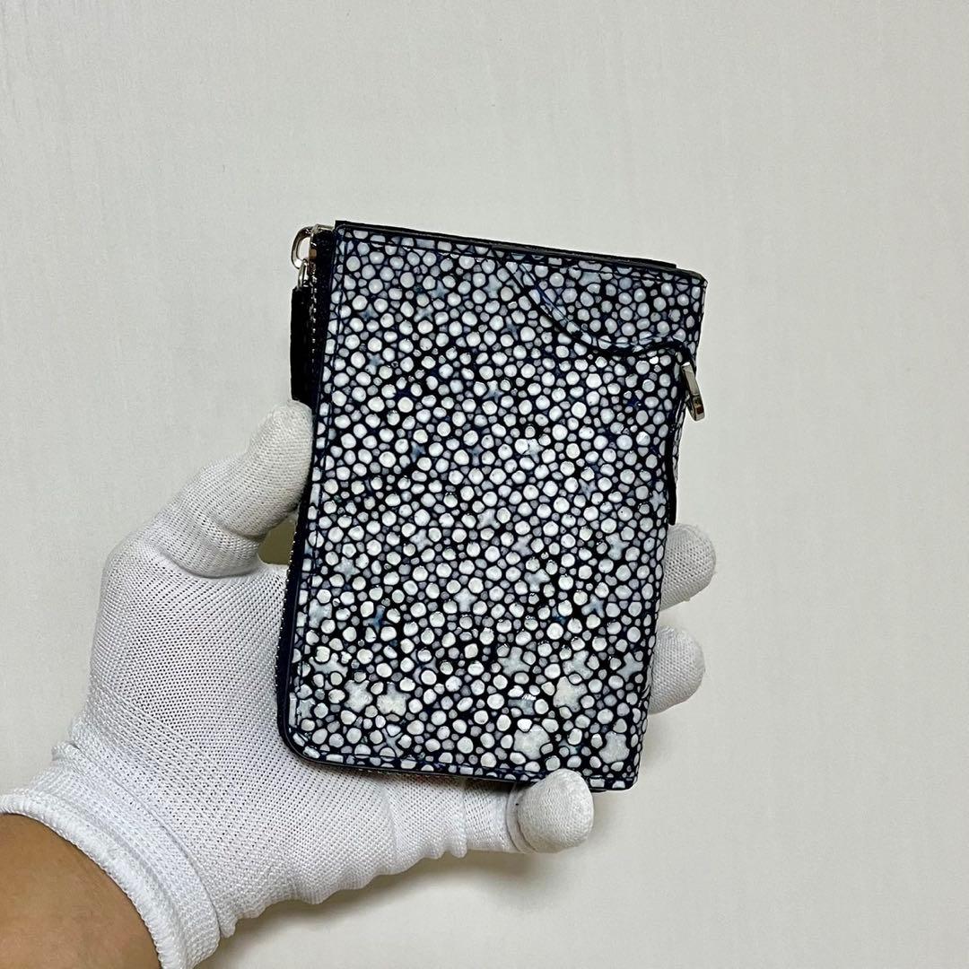 ドラおやじ【新品・未使用】スタースティングレイ　コンパクトハーフウォレット