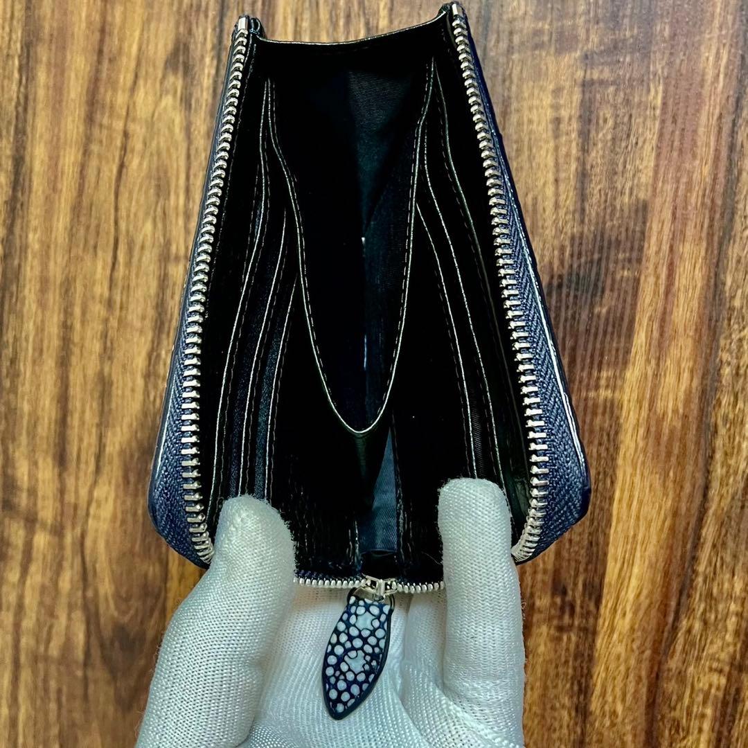 ドラおやじ【新品・未使用】スタースティングレイ　コンパクトハーフウォレット