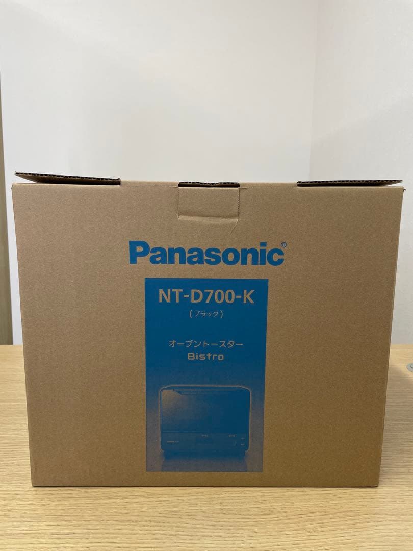【新品 未使用】 パナソニック NT-D700-K ブラック オーブントースター