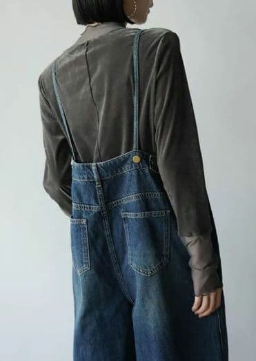 新品未使用　RADIATE 　アシメフロントデニムオーバーオール