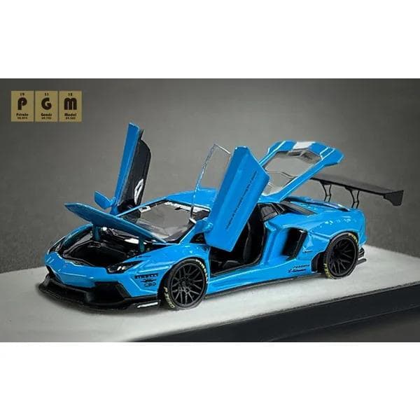 PGM 1/64 ランボルギーニ LBWK LP700-4 BB Blue