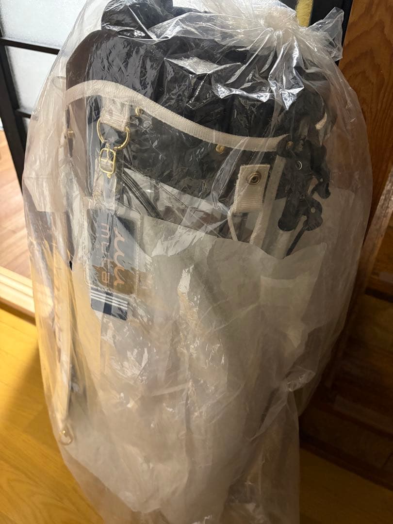 muta マリン キャディバッグ MARINE ゴルフバッグ　クリア　ベージュ