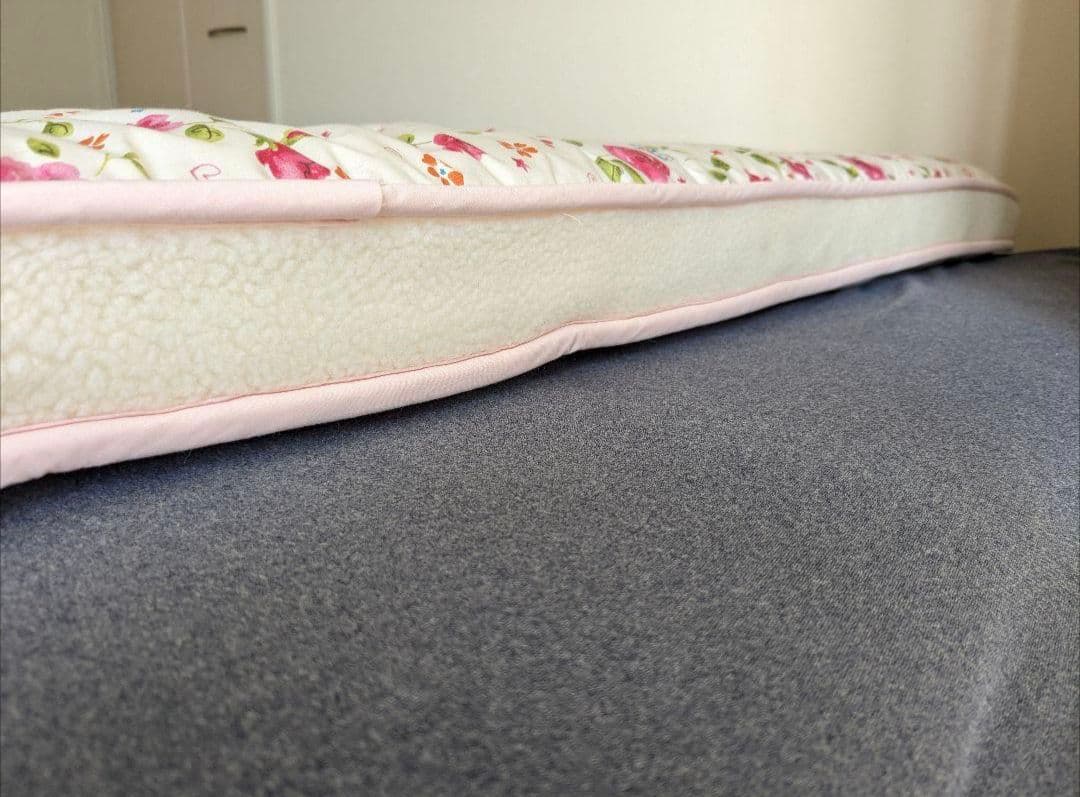 丸八真綿 四層羊毛敷き布団 シングル