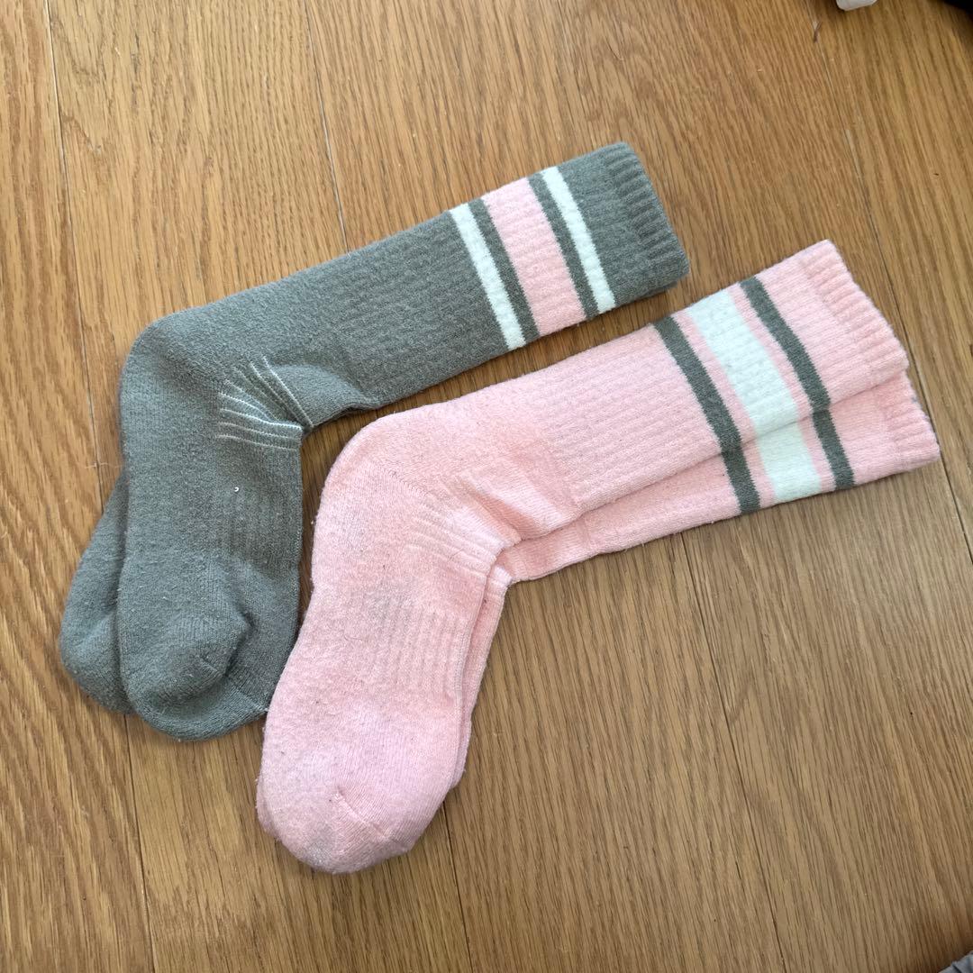 調節可130スキーウェア 星柄CSBほか、IGNIOインナーやスキー靴下2足