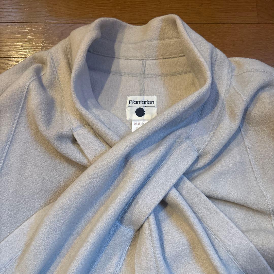 Plantation イッセイミヤケ期 ライトグレー ケープコート