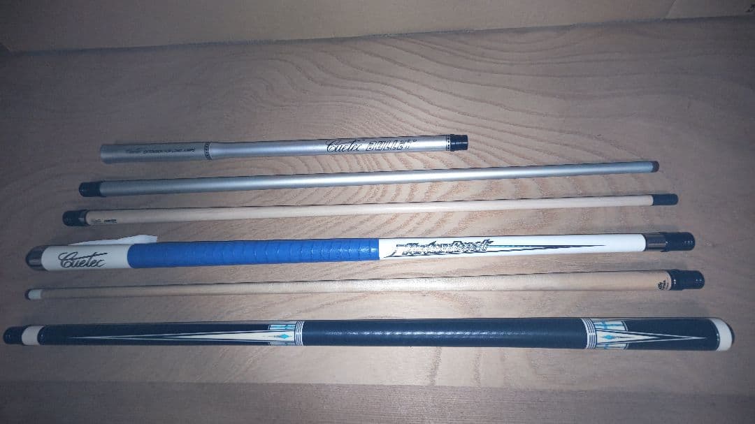 貴重 メッツ MI 3 他お得な ビリヤードキューセット ケース付き