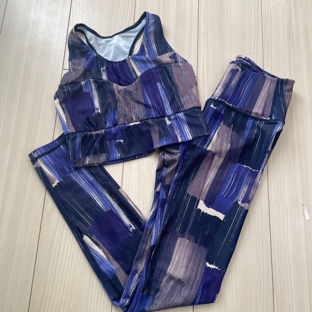 リアルストーン　ヨガウェア　セット