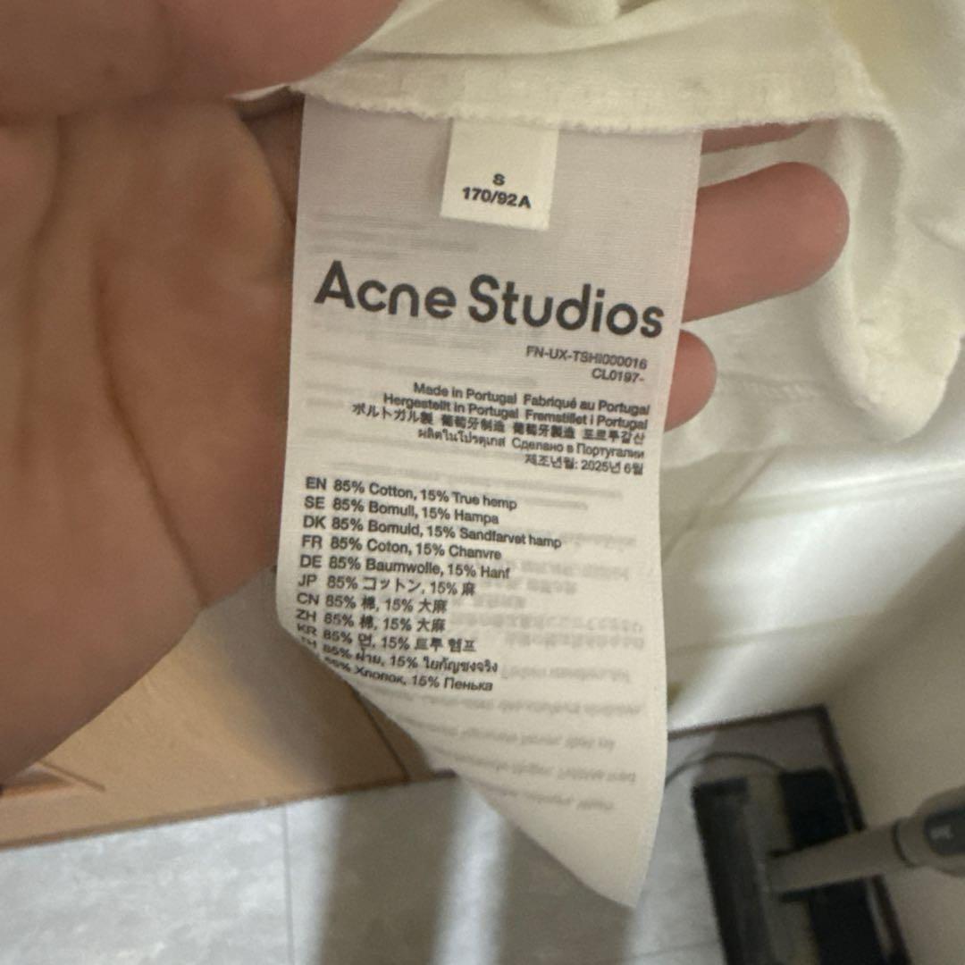 Acne Studios ロンt ホワイト