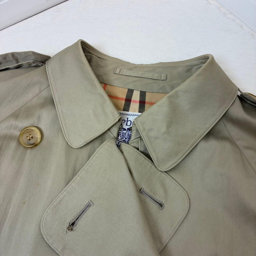 バーバリーズ　トレンチコート　ノバチェック　ベルト　7AR Mサイズ相当