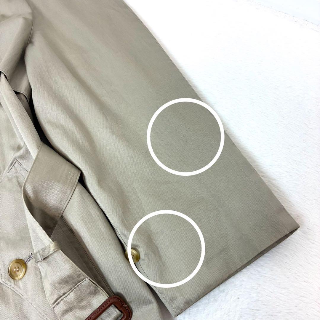 バーバリーズ　トレンチコート　ノバチェック　ベルト　7AR Mサイズ相当