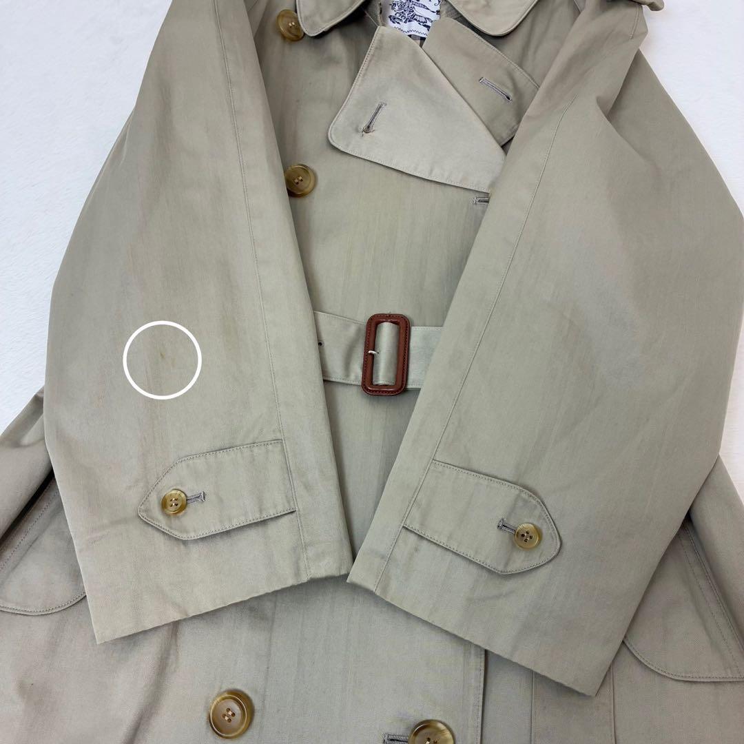 バーバリーズ　トレンチコート　ノバチェック　ベルト　7AR Mサイズ相当