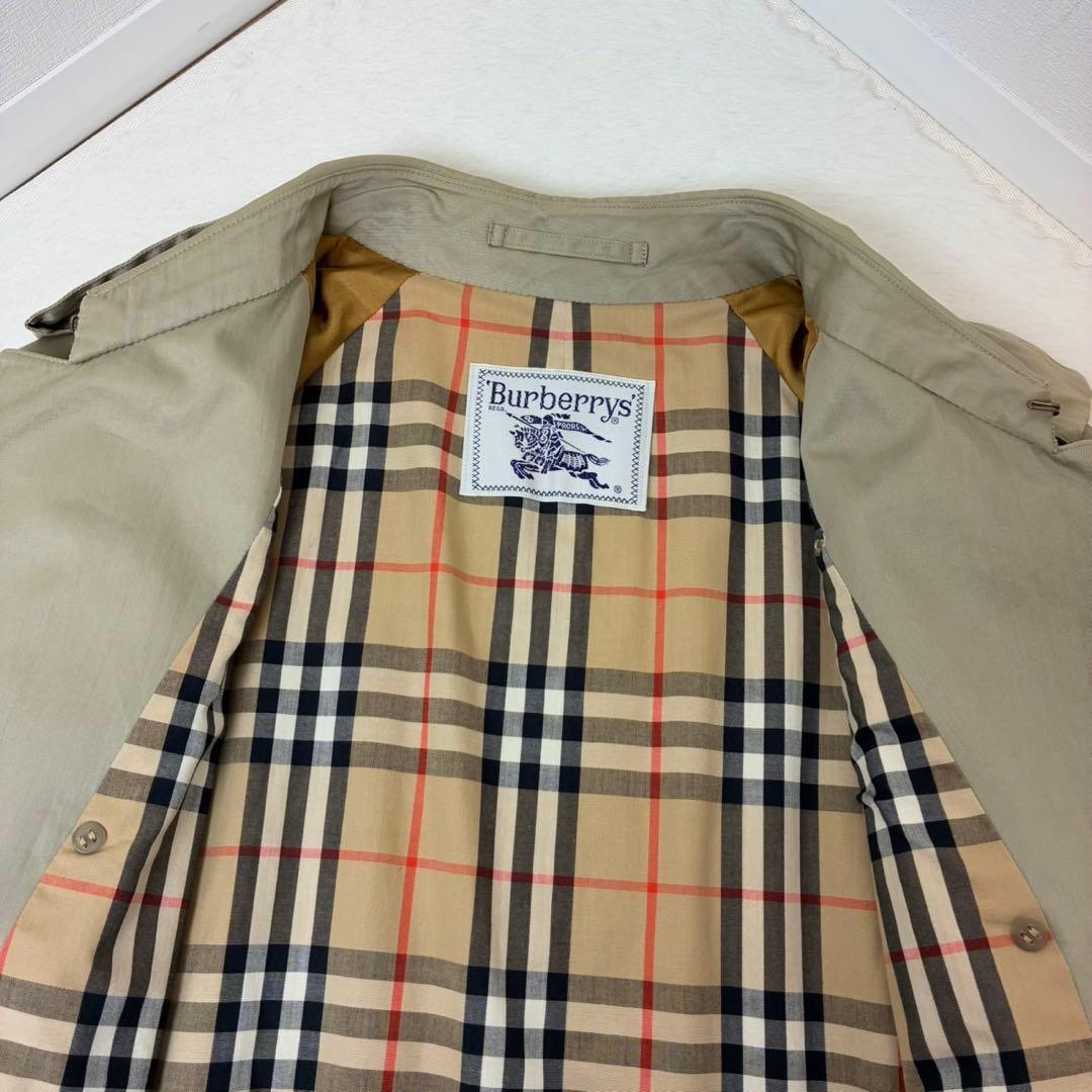 バーバリーズ　トレンチコート　ノバチェック　ベルト　7AR Mサイズ相当