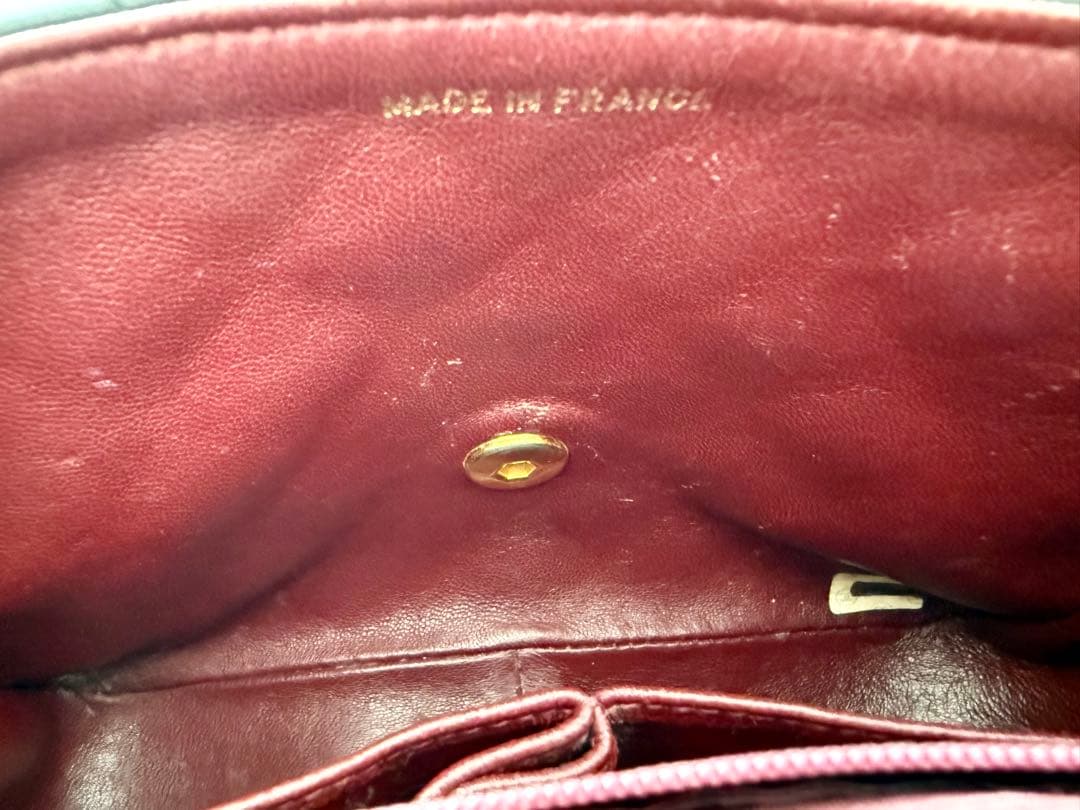 CHANEL マトラッセ チェーンショルダー ラムスキン ヴィンテージシャネル