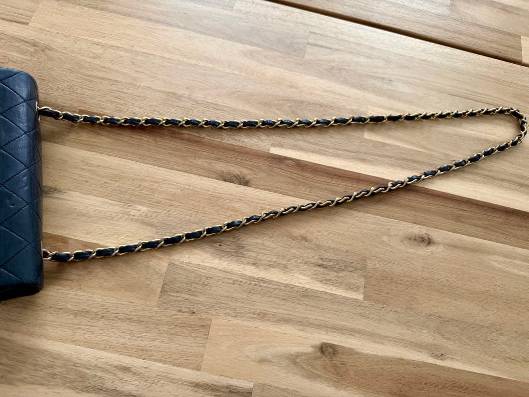 CHANEL マトラッセ チェーンショルダー ラムスキン ヴィンテージシャネル
