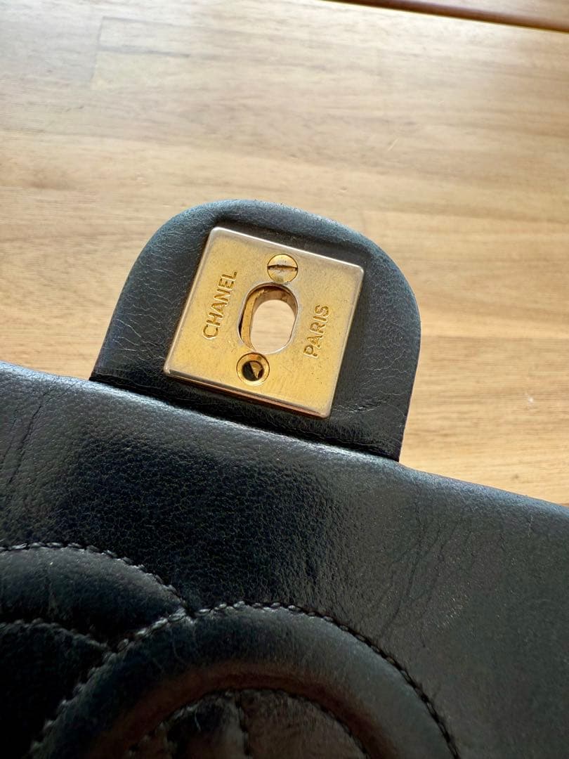 CHANEL マトラッセ チェーンショルダー ラムスキン ヴィンテージシャネル