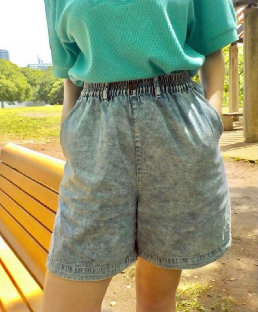 【出品8月末まで】Tostalgic Clothing サマーデニムハーフパンツ