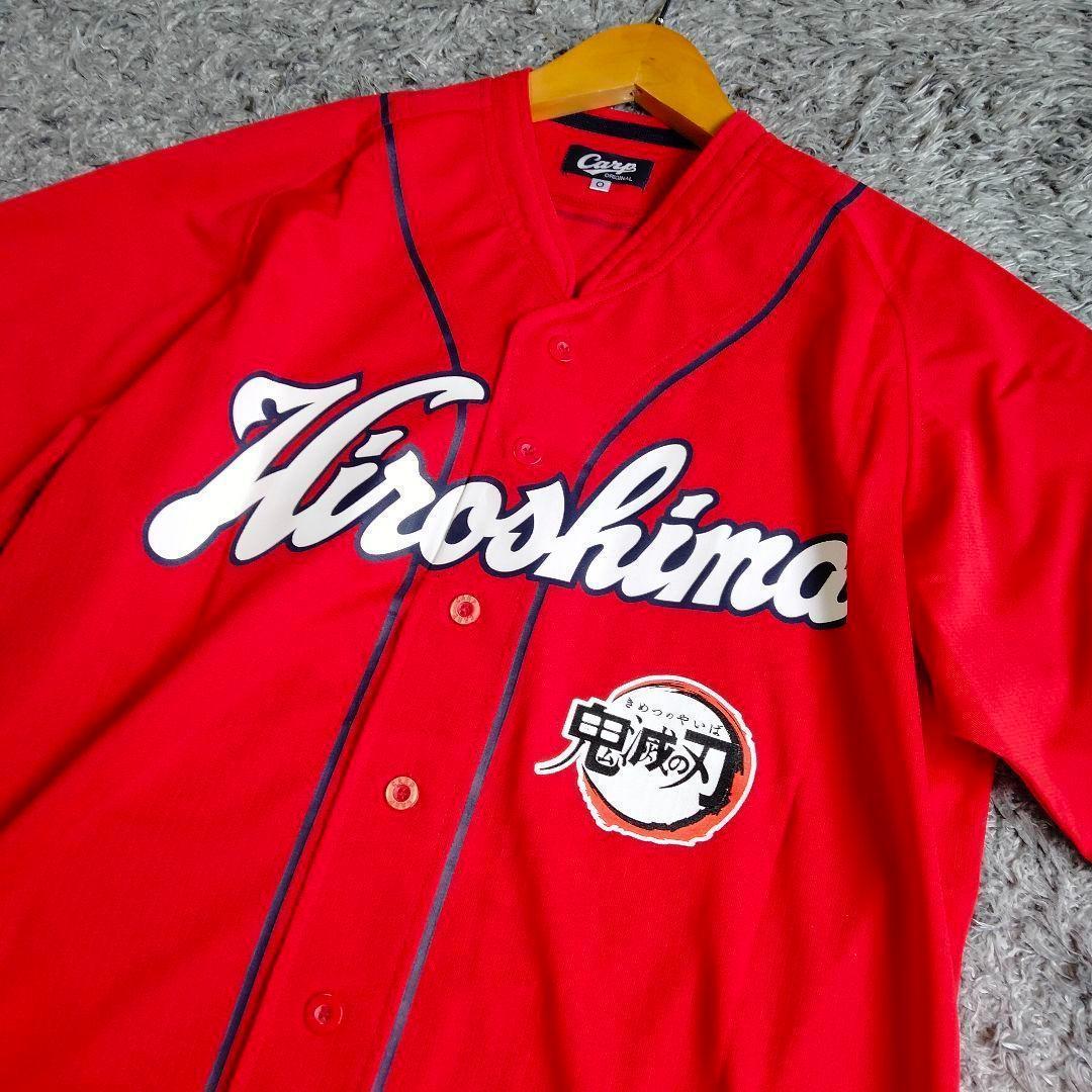 【極美品】広島東洋カープ 鬼滅の刃 コラボユニフォーム 煉獄杏寿郎 Oサイズ