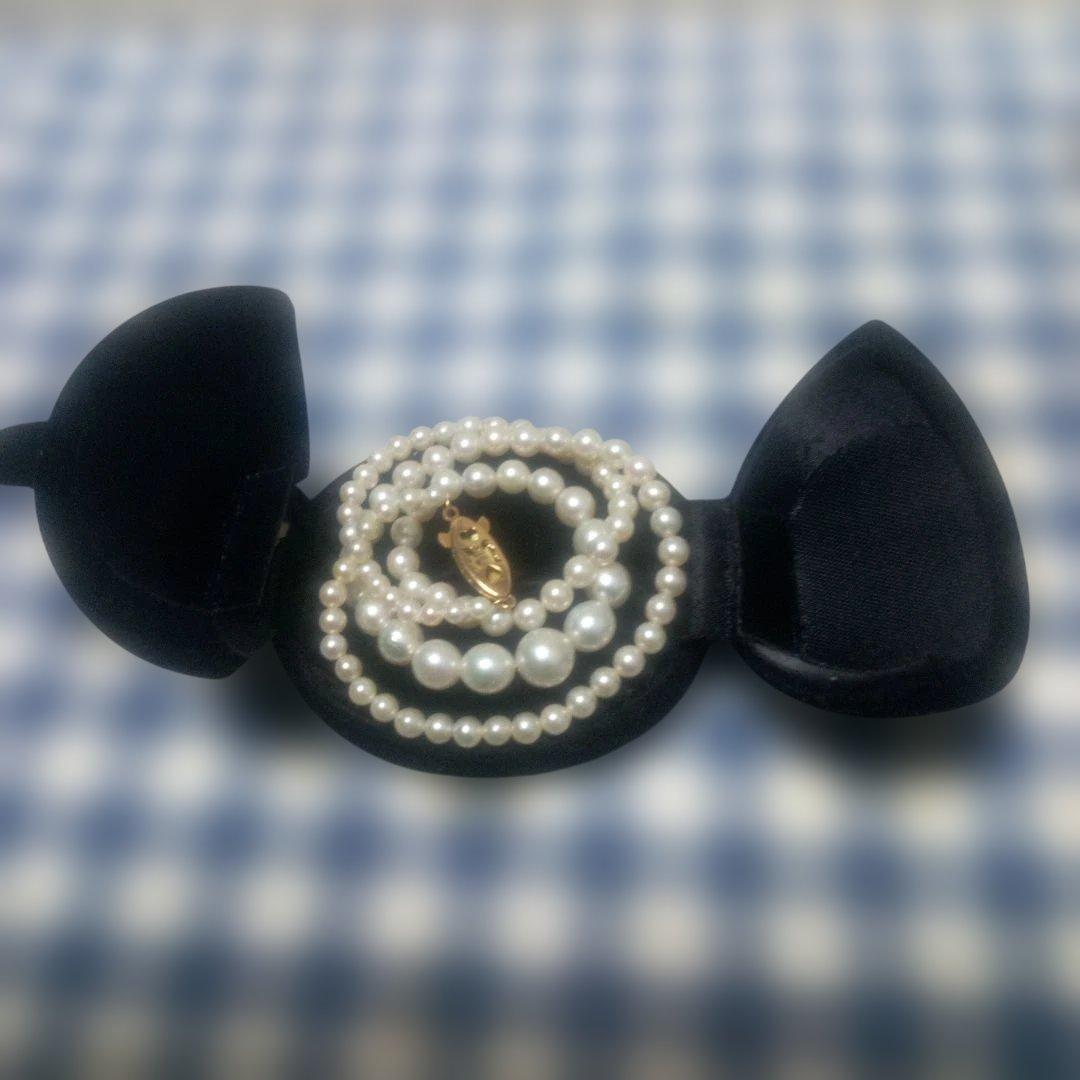 金具14K 本パールネックレス 約40cm